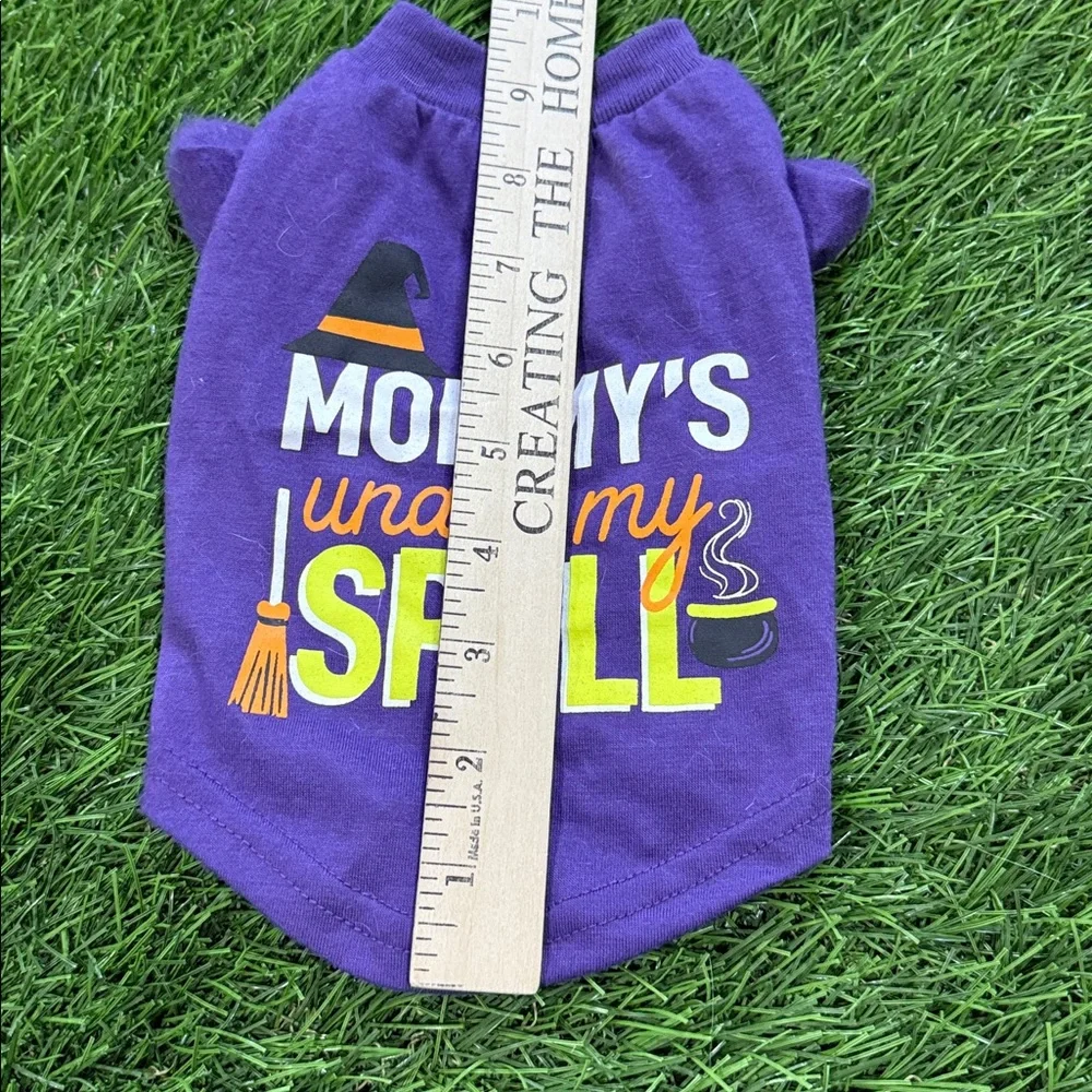 Pet T-shirt - Mommy’s Under My Spell - Halloween